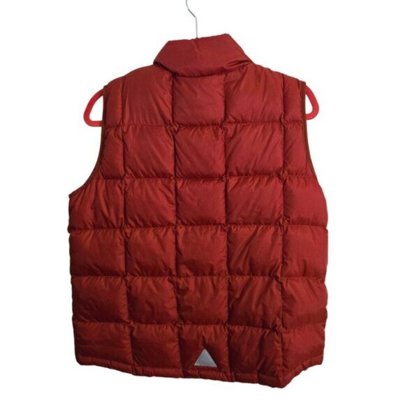 L.L. Bean Rust Autumnal Goose Down Quality Puffer Vest Size XL - Picture 2 of 6